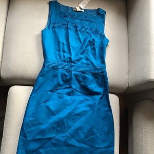 Banana Republic Blue Sleeveless Dress